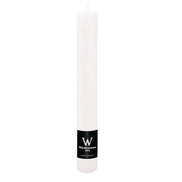 D-LUX MARBLE Stabkerze, 250 x 35 mm, wei&szlig; 481014.004