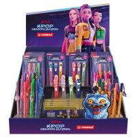 STABILO Thekendisplay 72ST swing cool sortiert KPop Demon...