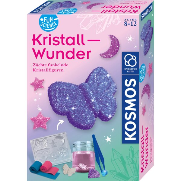 KOSMOS Experimentierset Fun Science Kristall-Wunder 654368
