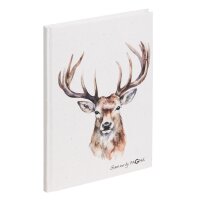 PAGNA Notizbuch Save me No.5 Hirsch, A5, 64 Blatt, dotted...