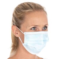 HYGOSTAR Mundschutz Typ II, 3-lagig aus PP, 50 Stück...