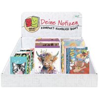 RNK Notizbücher Mini Freunde, 16 Designs, 3 Formate,...