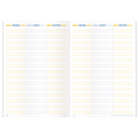 SCHULSTUFF Vokabelheft, A4, 32 Blatt, Lin.54, liniert 9806-5