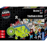 KOSMOS Krimipuzzle Die drei ??? Kids, Pokalfinale in...