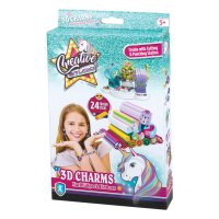 XTREM Bastelset Creative Studio Einhorn 3D Charms,...