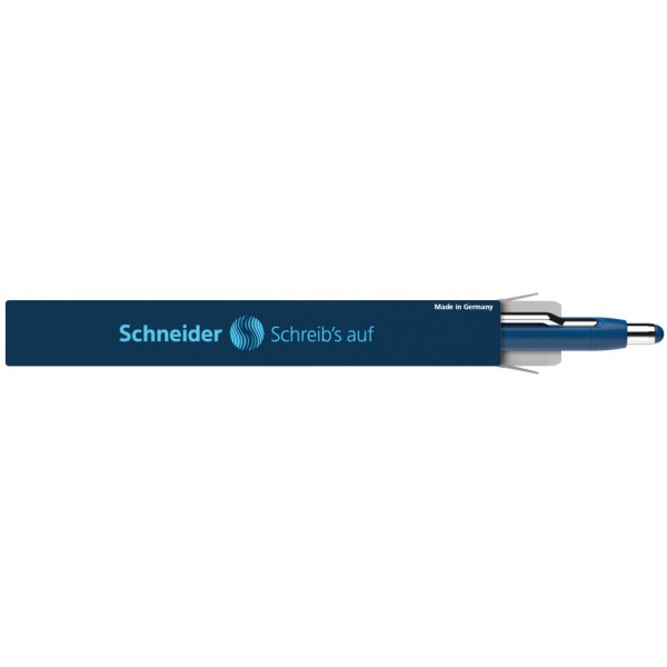 SCHNEIDER Kugelschreiber Epsilon, Druckmechanik, XB, blau, Farbe des Schaftes: dunkelblau 138613