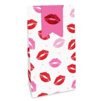 BRAUN+COMPANY Geschenktüte Hip Lips, 21 x 12 x 6 cm,...