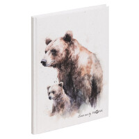 PAGNA Notizbuch Save me No.5 Bär, A5, 64 Blatt,...