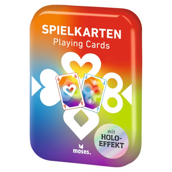 MOSES Spielkarten Rainbow 90608