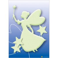 HERMA Leuchtsticker Sternenfee, 3 Stück 15124