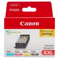 Canon Tintenpatrone Multipack CLI581XXL, für Canon...