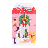 ACCENTRA Badekonfetti 10g Hello Winter Kuvert Haus mehrfarbig 3563318