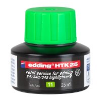 EDDING Nachfülltinte HTK 25 Textmarker , 25 ml,...