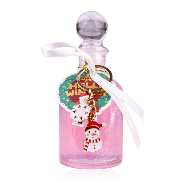 ACCENTRA Dusch- &amp; Badeschaum Hello Winter, 140 ml, rosa 5063599