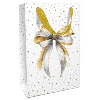 BRAUN + COMPANY Weihnachts-Geschenktragetasche Schleife,...