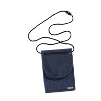 PAGNA Brustbeutel mit Handytasche denim, 19 x 13 cm, blau...