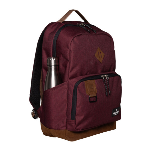 WALKER Schulrucksack Concept Pure Eco, 46 x 30 x 20 cm, 28 L, maroon 42154-400
