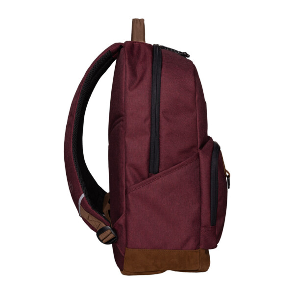 WALKER Schulrucksack Concept Pure Eco, 46 x 30 x 20 cm, 28 L, maroon 42154-400