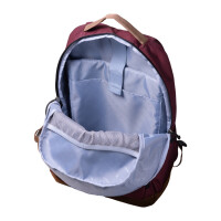 WALKER Schulrucksack Concept Pure Eco, 46 x 30 x 20 cm, 28 L, maroon 42154-400
