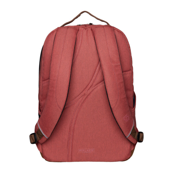 WALKER Schulrucksack Concept Pure Eco, 46 x 30 x 20 cm, 28 L, terracotta 42154-399