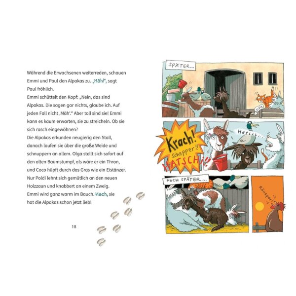 ARENA Kinderbuch Die wilde Alpaka-Bande. Zicke, zacke, Spuck-Attacke! 72261-0
