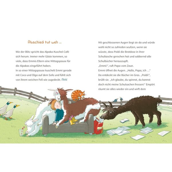 ARENA Kinderbuch Die wilde Alpaka-Bande. Zicke, zacke, Spuck-Attacke! 72261-0