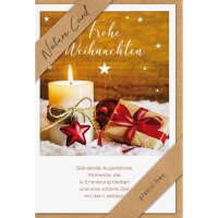 BSB Weihnachtskarte, Natur Card, inkl. Umschlag 22-6922-2