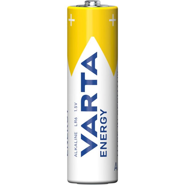 VARTA Batterie Energy, Mignon AA, LR06, 1.5V, 24 Batterien, Kunstsofffreie Verpackung 04106229234