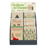 BRAUN+COMPANY Weihnachtskarte, 36er Box, sortiert 5989-24055