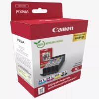 Canon Tintenpatrone Multipack CLI-581Xl, 50 Blatt...