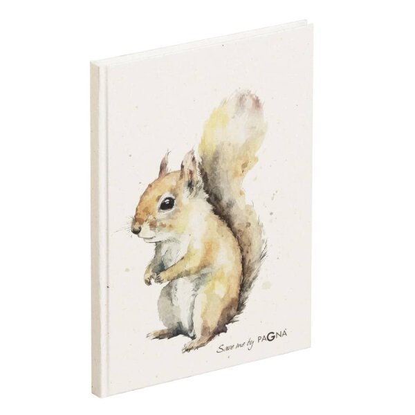 PAGNA Notizbuch gepunktet Eichh&ouml;rnchen, A5, 64 Blatt 26099-15