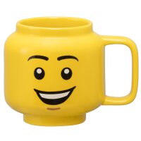 LEGO Kaffeetasse HAPPY BOY, 255 ml, gelb, 8er Pack
