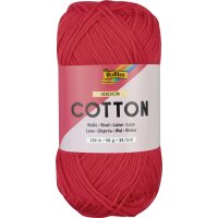 folia Wolle Baumwollgarn, 50 g 150 m, hibiscus