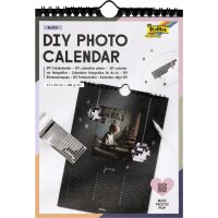 folia Kreativ-Wandkalender, 170 x 240 mm, schwarz