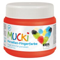 KREUL Porzellan-Fingerfarbe "MUCKI", rosenrot,...