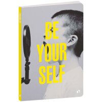 QUO VADIS Notizbuch Words "BE YOURSELF", A5,...