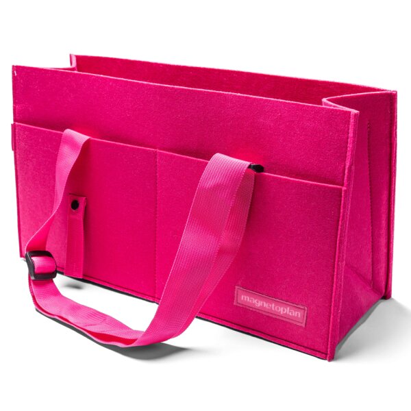 magnetoplan Filztasche Desk Sharing Bag, raspberry