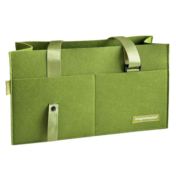 magnetoplan Filztasche Desk Sharing Bag, moosgr&uuml;n