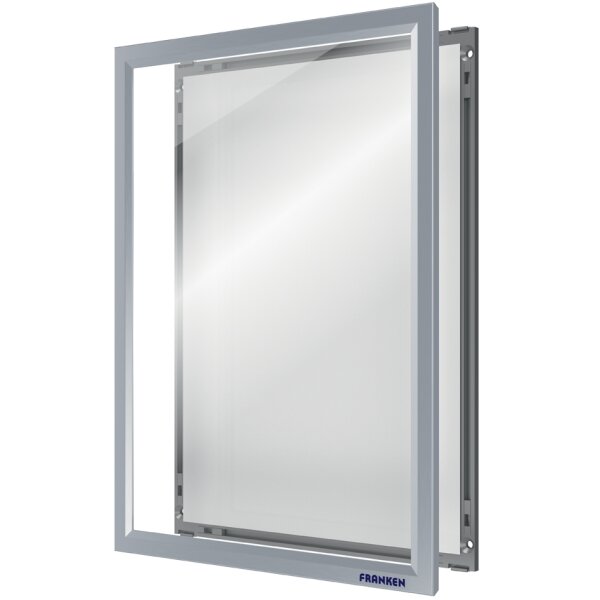 FRANKEN Plakatrahmen ECO, DIN A3, silber