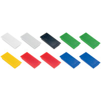 FRANKEN Haftmagnet, Haftkraft: 1,0 kg, 50 x 23 mm, gelb