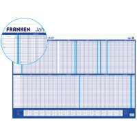 FRANKEN Urlaubsplaner 2027, 910 x 610 mm, für 40...