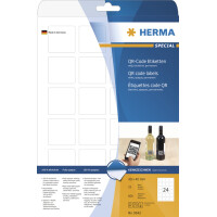 HERMA QR-Code Etiketten, 80 x 40 mm, rechteckig