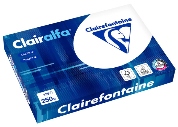 Clairefontaine Multifunktionspapier, DIN A4, extra weiß