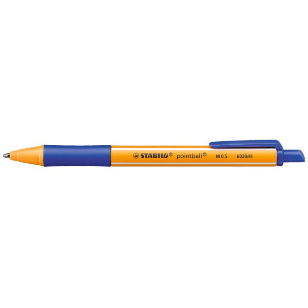 STABILO Druckkugelschreiber pointball, 0,5 mm, blau