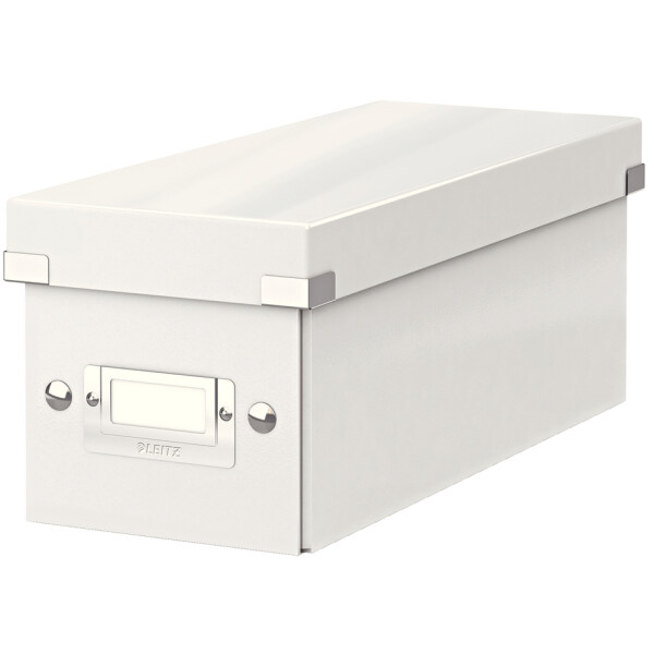 LEITZ CD-Ablagebox Click &amp; Store WOW, wei&szlig;