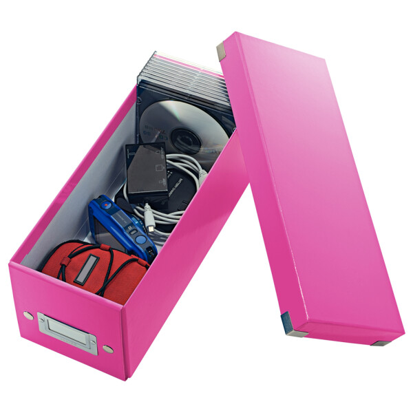 LEITZ CD-Ablagebox Click &amp; Store WOW, wei&szlig;
