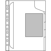 LEITZ Organisations-Hülle CombiFile, A4, PP, genarbt, 0,20mm