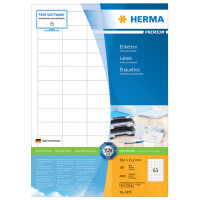 HERMA Universal-Etiketten PREMIUM, 63,5 x 38,1 mm,...