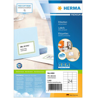 HERMA Universal-Etiketten PREMIUM, 99,1 x 38,1 mm, weiß