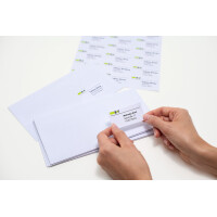 HERMA Universal-Etiketten PREMIUM, 99,1 x 67,7 mm, weiß